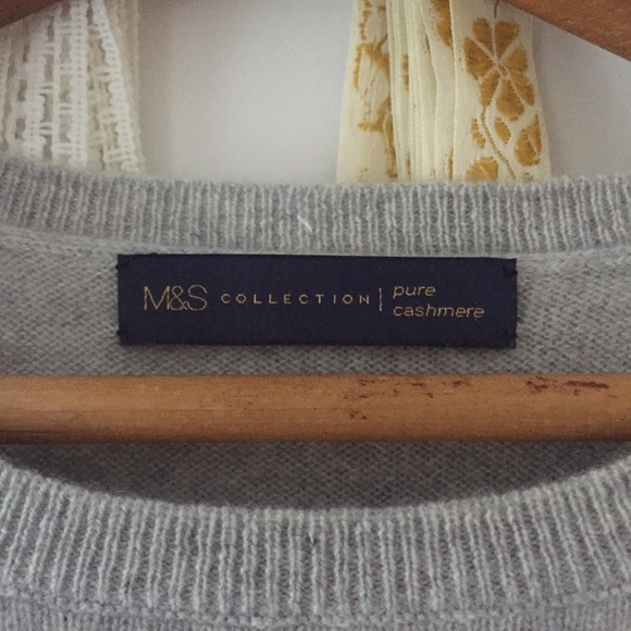 M&S Collection Pure Cashmere Sweater - Picture 4 of 5